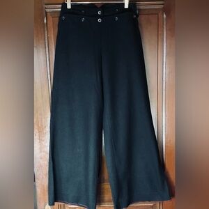 Topshop x Kate Moss Wool Sailor Trousers Bib Front Wide Leg. SUPER Rare.